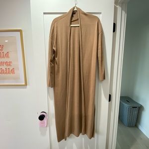 Banana Republic Tan Heavy Cardigan